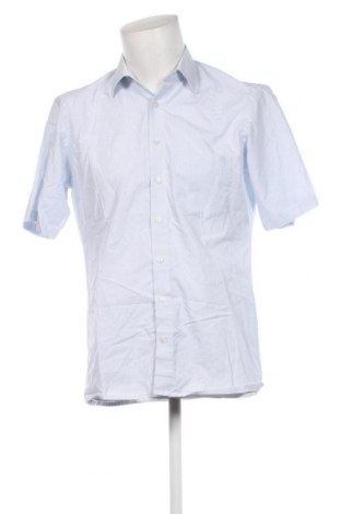 Ανδρικό πουκάμισο Olymp, Μέγεθος M, Χρώμα Μπλέ, Τιμή 24,55 €
