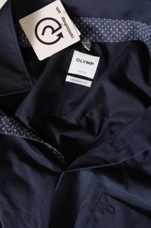 Ανδρικό πουκάμισο Olymp, Μέγεθος XL, Χρώμα Μπλέ, Τιμή 15,31 €