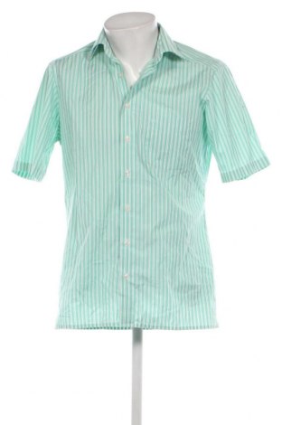 Ανδρικό πουκάμισο Olymp, Μέγεθος M, Χρώμα Πράσινο, Τιμή 14,55 €