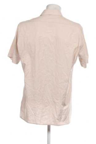 Ανδρικό πουκάμισο Olymp, Μέγεθος L, Χρώμα  Μπέζ, Τιμή 15,44 €