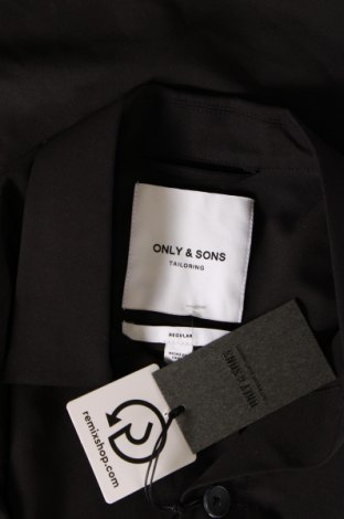 Herrenhemd Only & Sons, Größe L, Farbe Schwarz, Preis € 13,04