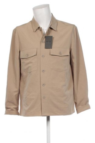Ανδρικό πουκάμισο Only & Sons, Μέγεθος L, Χρώμα  Μπέζ, Τιμή 14,23 €