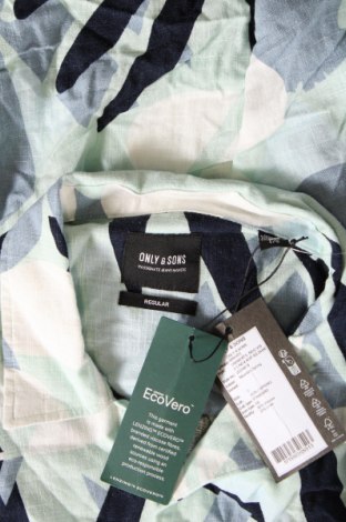 Ανδρικό πουκάμισο Only & Sons, Μέγεθος L, Χρώμα Πολύχρωμο, Τιμή 13,51 €
