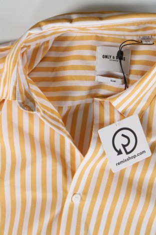 Ανδρικό πουκάμισο Only & Sons, Μέγεθος M, Χρώμα Πολύχρωμο, Τιμή 12,33 €