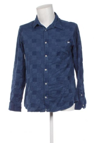 Ανδρικό πουκάμισο Originals By Jack & Jones, Μέγεθος L, Χρώμα Μπλέ, Τιμή 8,41 €