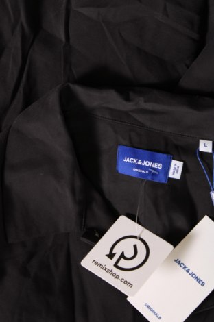 Cămașă de bărbați Originals By Jack & Jones, Mărime L, Culoare Negru, Preț 144,38 Lei