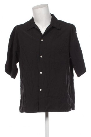Ανδρικό πουκάμισο Originals By Jack & Jones, Μέγεθος L, Χρώμα Μαύρο, Τιμή 22,62 €