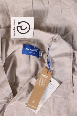 Мъжка риза Originals By Jack & Jones, Размер L, Цвят Бежов, Цена 41,58 лв.