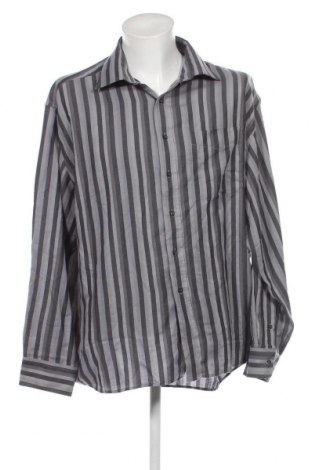 Ανδρικό πουκάμισο Oscar, Μέγεθος 3XL, Χρώμα Γκρί, Τιμή 7,18 €
