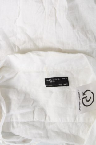Herrenhemd Piazza Italia, Größe XL, Farbe Weiß, Preis 27,70 €