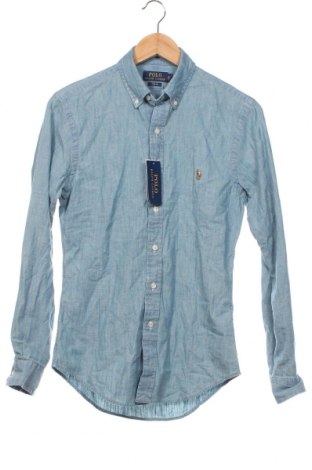 Herrenhemd Polo By Ralph Lauren, Größe XS, Farbe Blau, Preis 56,45 €