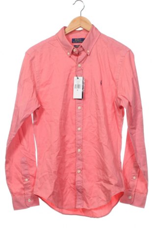 Męska koszula Polo By Ralph Lauren, Rozmiar M, Kolor Różowy, Cena 291,87 zł