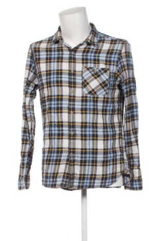 Ανδρικό πουκάμισο Pull&Bear, Μέγεθος L, Χρώμα Πολύχρωμο, Τιμή 7,18 €