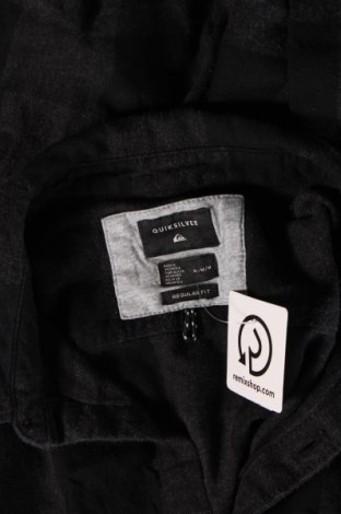 Мъжка риза Quiksilver, Размер M, Цвят Черен, Цена 13,60 лв.