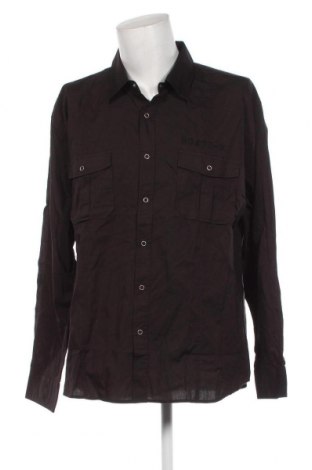 Ανδρικό πουκάμισο Rainbow, Μέγεθος 3XL, Χρώμα Μαύρο, Τιμή 16,32 €
