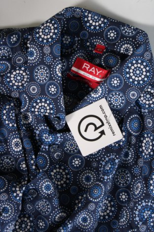 Ανδρικό πουκάμισο Ray, Μέγεθος L, Χρώμα Μπλέ, Τιμή 8,97 €