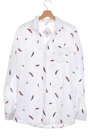 Ανδρικό πουκάμισο SHEIN, Μέγεθος L, Χρώμα Λευκό, Τιμή 8,90 €