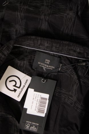 Cămașă de bărbați Scotch & Soda, Mărime S, Culoare Negru, Preț 456,89 Lei