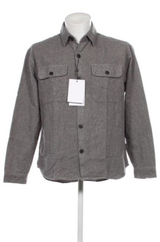 Herrenhemd Selected Homme, Größe L, Farbe Grau, Preis 26,37 €