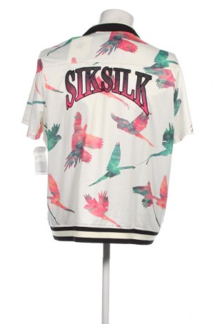 Męska koszula SikSilk, Rozmiar S, Kolor Kolorowy, Cena 92,36 zł