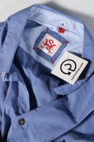 Herrenhemd Spieth & Wensky, Größe XXL, Farbe Blau, Preis € 14,20