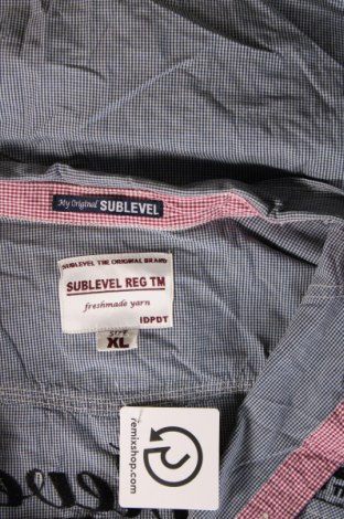 Мъжка риза Sublevel, Размер XL, Цвят Син, Цена 15,08 лв.