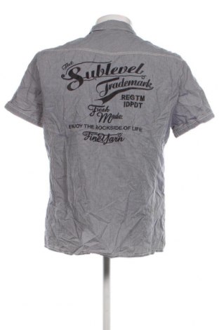 Ανδρικό πουκάμισο Sublevel, Μέγεθος XL, Χρώμα Μπλέ, Τιμή 9,33 €