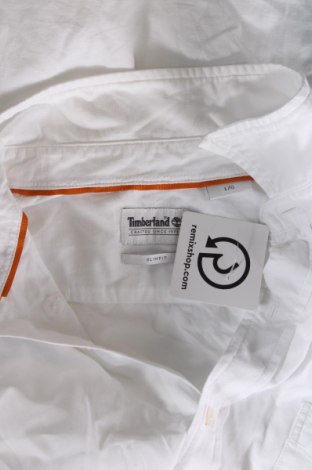 Herrenhemd Timberland, Größe L, Farbe Weiß, Preis 52,19 €
