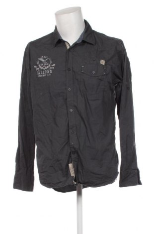 Ανδρικό πουκάμισο Tom Tailor, Μέγεθος L, Χρώμα Γκρί, Τιμή 8,41 €