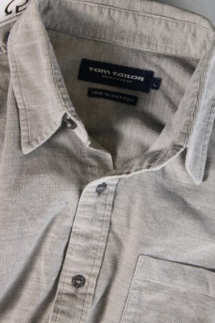 Herrenhemd Tom Tailor, Größe L, Farbe Grau, Preis 11,83 €