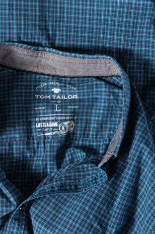 Мъжка риза Tom Tailor, Размер L, Цвят Син, Цена 17,00 лв.