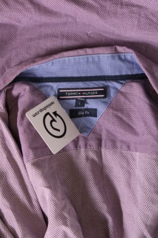 Мъжка риза Tommy Hilfiger, Размер L, Цвят Лилав, Цена 67,60 лв.