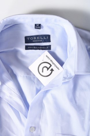 Мъжка риза Torelli, Размер M, Цвят Син, Цена 16,53 лв.