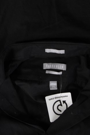 Ανδρικό πουκάμισο Van Heusen, Μέγεθος M, Χρώμα Μαύρο, Τιμή 7,18 €