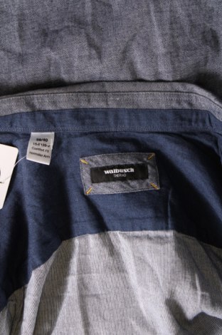 Ανδρικό πουκάμισο Walbusch, Μέγεθος M, Χρώμα Μπλέ, Τιμή 16,03 €