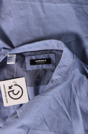 Herrenhemd Walbusch, Größe L, Farbe Blau, Preis 19,14 €