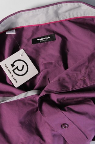 Ανδρικό πουκάμισο Walbusch, Μέγεθος 3XL, Χρώμα Βιολετί, Τιμή 32,32 €