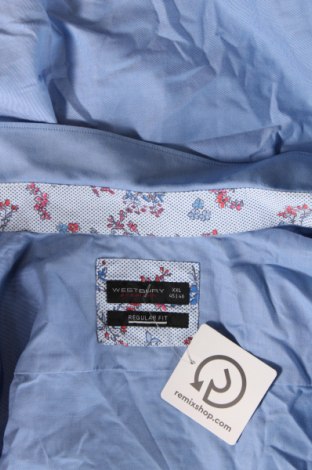 Herrenhemd Westbury, Größe XXL, Farbe Blau, Preis 13,49 €