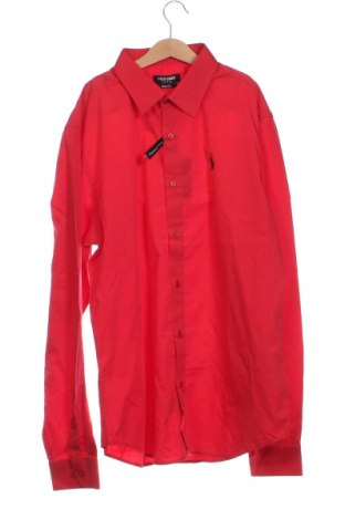 Herrenhemd Yves Enzo, Größe XL, Farbe Rot, Preis 14,84 €