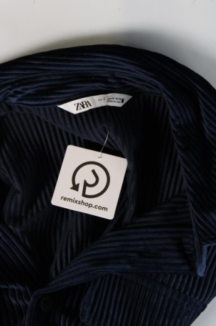 Ανδρικό πουκάμισο Zara, Μέγεθος M, Χρώμα Μπλέ, Τιμή 8,41 €