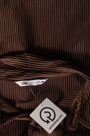Herrenhemd Zara, Größe L, Farbe Braun, Preis € 21,83
