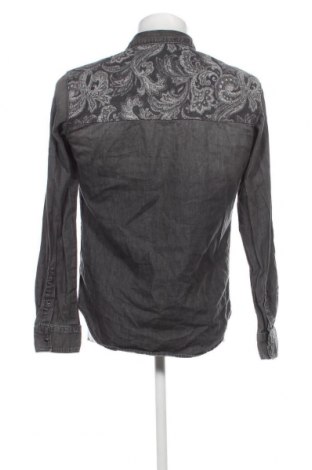Мъжка риза Zara Man, Размер L, Цвят Сив, Цена 17,00 лв.