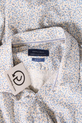 Ανδρικό πουκάμισο Zara Man, Μέγεθος M, Χρώμα Πολύχρωμο, Τιμή 10,43 €