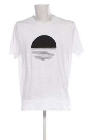 Ανδρικό t-shirt, Μέγεθος XXL, Χρώμα Λευκό, Τιμή 8,12 €