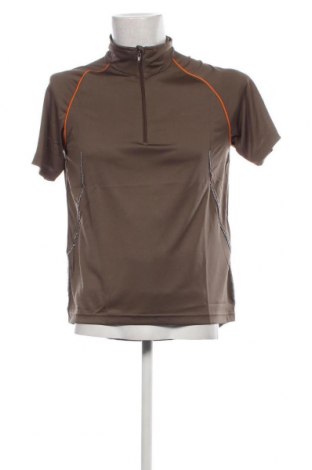 Ανδρικό t-shirt 4 Sports, Μέγεθος L, Χρώμα Καφέ, Τιμή 12,34 €