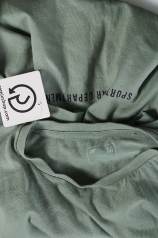 Ανδρικό t-shirt 4F, Μέγεθος M, Χρώμα Πράσινο, Τιμή 7,16 €