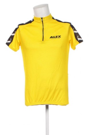 Męski T-shirt ALEX, Rozmiar XL, Kolor Żółty, Cena 37,42 zł