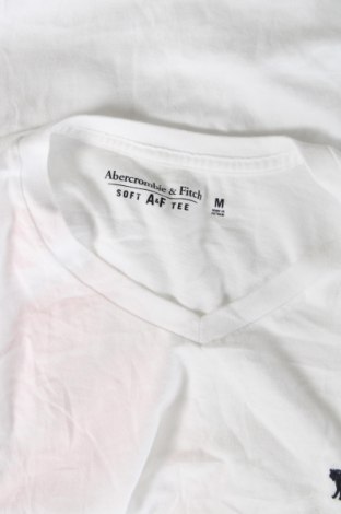 Męski T-shirt Abercrombie & Fitch, Rozmiar M, Kolor Biały, Cena 141,81 zł