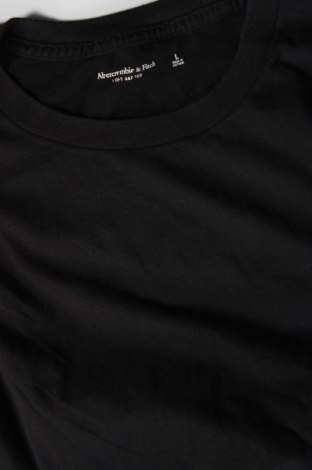 Tricou de bărbați Abercrombie & Fitch, Mărime L, Culoare Negru, Preț 184,21 Lei