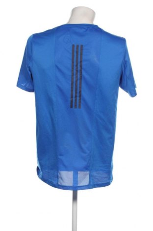 Herren T-Shirt Adidas, Größe L, Farbe Blau, Preis € 18,79